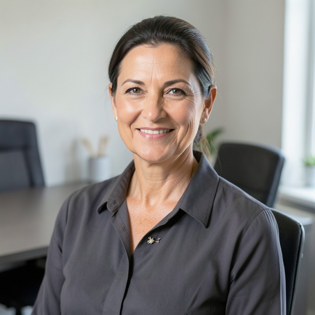 Porträt von Mira Ellwang, Arbeitsberaterin
